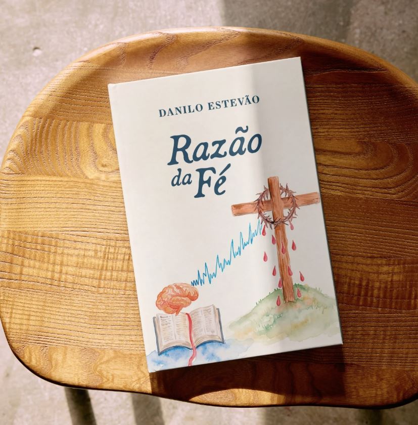 Capa do livro Razão da Fé, de Danilo Estevão